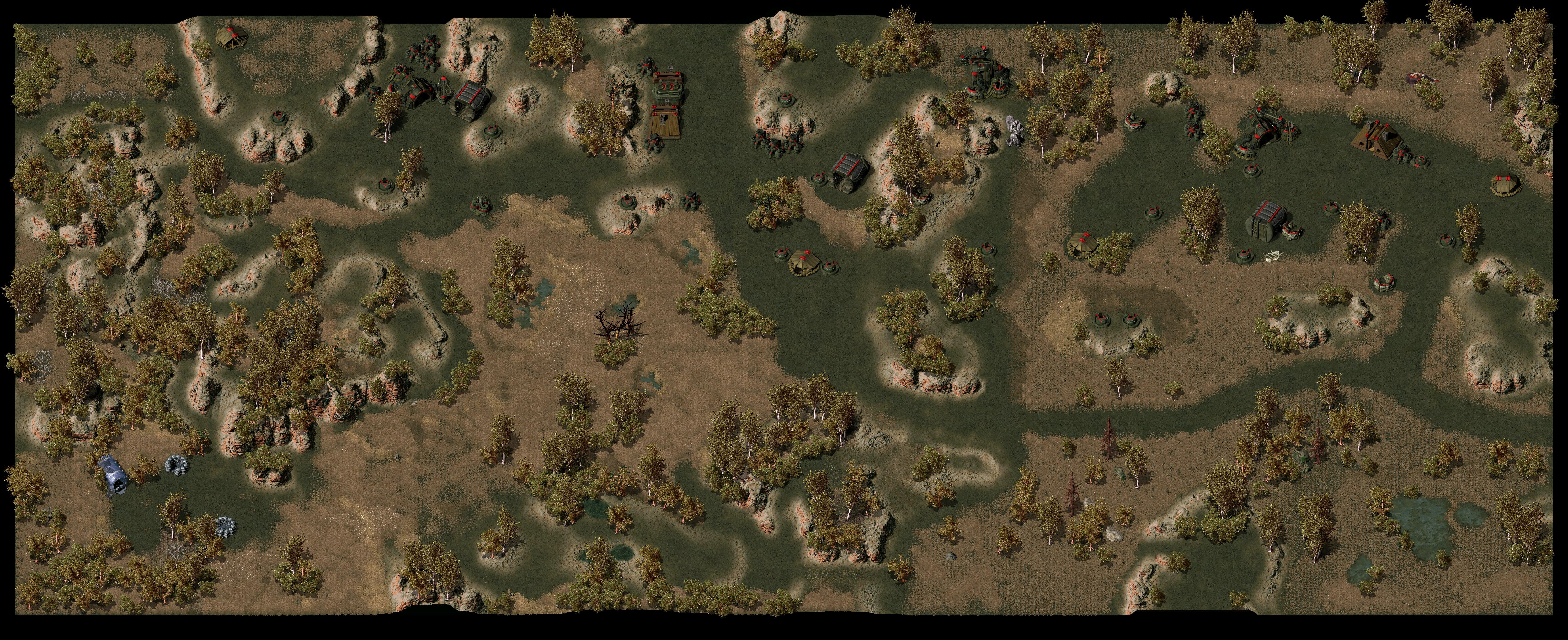 <strong>Około 20 mil na południe od bazy Alfa; 2 miliony lat p.n.e.</strong>